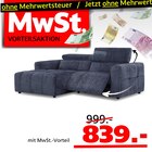 Aktuelle Ecksofa Angebote bei Seats and Sofas in Wuppertal Aktuelles Fabio Angebot bei Seats and Sofas in Wuppertal ab 839,00 €
