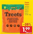 Vegan von Treets für 1,99 € bei Netto Marken-Discount im Angebot Vegan von Treets im aktuellen Netto Marken-Discount Prospekt