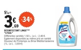 Désinfectant linge - LYSOL à 3,69 € dans le catalogue E.Leclerc