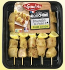Brochettes de Poulet Thym Citron x5 - LE GAULOIS dans le catalogue Intermarché Super