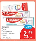 budni Stade - Total Zahncreme Angebot im Prospekt Total Zahncreme bei budni im Stade Prospekt für 2,49 €