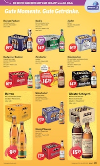 Bier im aktuellen Getränke Hoffmann Prospekt (Pinneberg) Bier im Getränke Hoffmann Prospekt "Aktuelle Angebote" mit 12 Seiten (Pinneberg)