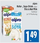 Alpro im E xpress Prospekt Hafer-Drink von alpro im aktuellen E xpress Prospekt für 1,49 €