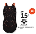 MAILLOT DE BAIN NATATION FILLE - arena en promo chez E.Leclerc Garges-lès-Gonesse à 15,00 €