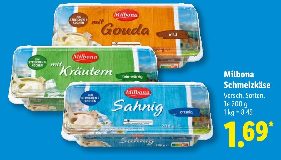 Schmelzkäse mit Gouda