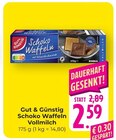 Schoko Waffeln Vollmilch Angebote von Gut & Günstig bei Hieber Freiburg für 2,59 €
