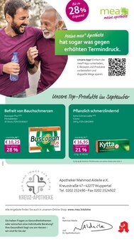 Aktueller mea - meine apotheke Prospekt "Unsere September-Angebote" für Wuppertal Aktueller mea - meine apotheke Prospekt für Wuppertal mit Seiten