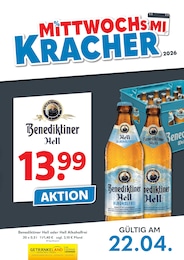 Getränkeland Prospekt für Rathenow: "Die Getränkekönner", 1 Seite, 22.04.2026 - 22.04.2026