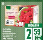 Himbeeren von EDEKA Bio im aktuellen EDEKA Prospekt für 2,59 €