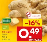 Bio Ingwer Angebote von BioBio bei Netto Marken-Discount Ingolstadt für 0,49 €