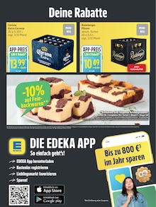 Bier im EDEKA Prospekt "Top Angebote" mit 7 Seiten (Rostock)