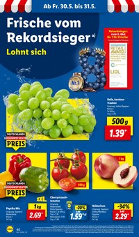 Spargel im aktuellen Lidl Prospekt (Wuppertal) Spargel im Lidl Prospekt "LIDL LOHNT SICH" mit 69 Seiten (Wuppertal)