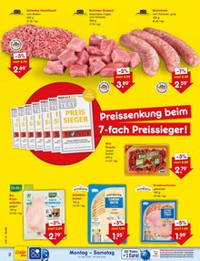 Wurst im Netto Marken-Discount Prospekt "Aktuelle Angebote" mit 75 Seiten (Bottrop)