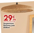 Suspension Bellamy jute à 29,99 € dans le catalogue Maxi Bazar