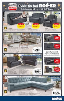 Relaxsessel im aktuellen ROLLER Prospekt (Ludwigshafen (Rhein)) Relaxsessel im ROLLER Prospekt "Weihnachtsrabatte zum Fest!" mit 16 Seiten (Ludwigshafen (Rhein))