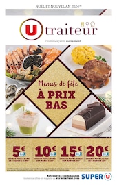 Prospectus Super U à Beaupréau, "Menus de fête à prix bas", 52 pages de promos valables du 19/11/2024 au 31/12/2024