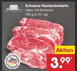 Aktuelles Schweine-Nackenkoteletts Angebot bei Netto Marken-Discount in Cottbus ab 3,99 €