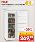 Gefrierschrank GS168-M im Angebot bei Netto Marken-Discount in Neubrandenburg Gefrierschrank GS168-M Angebote von PKM bei Netto Marken-Discount Neubrandenburg für 269,99 €