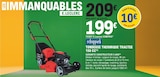 Tondeuse thermique tractée 150 cc - SCHEPPACH en promo chez E.Leclerc Tondeuse thermique tractée 150 cc - SCHEPPACH dans le catalogue E.Leclerc