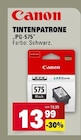 Tintenpatrone PG-575 Angebote von Canon bei E center Reutlingen für 13,99 €