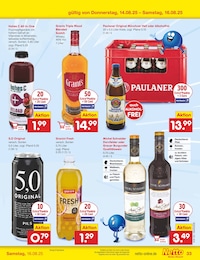 Paulaner Angebot im aktuellen Netto Marken-Discount Prospekt auf Seite 51