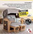 XL-Strandkorb Angebote von deVries bei wohnstore Westermann Beckum für 2.399,00 €