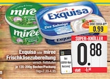 Frischkäsezubereitung von Exquisa oder miree im aktuellen EDEKA Prospekt für 0,99 €