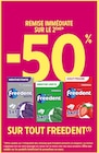 -50% remise immédiate sur le 2ème sur tout Freedent à Intermarché Super dans Notre-Dame-de-Mésage