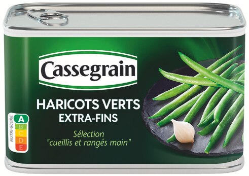 CASSEGRAIN Haricots Verts extra-fins