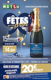 Prospectus Supermarchés Match à Heillecourt, "FÊTES par nos pros", 38 pages, 27/12/2025 - 04/01/2026