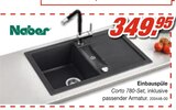 Einbauspüle Corto 780-Set Angebote von Naber bei Möbel AS Aalen für 349,95 €
