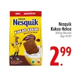 Kakao-Kekse von Nesquik im aktuellen EDEKA Prospekt für 2,99 €