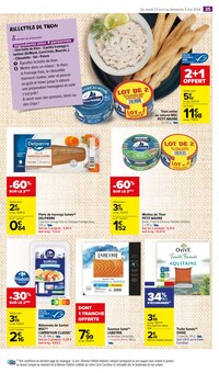 Promo Saumon Fumé dans le catalogue Carrefour Market du moment à la page 36