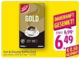 Aktuelle Kaffee Angebote bei EDEKA in Baden-Baden Aktuelles Kaffee Gold Angebot bei EDEKA in Baden-Baden ab 6,49 €