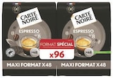 Dosettes compatibles Senseo - CARTE NOIRE en promo chez Hyper U Rambouillet à 8,99 €