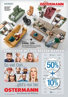 Sofa Angebot im aktuellen Ostermann Prospekt auf Seite 1