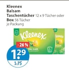 Aktuelles Balsam Taschentücher Angebot bei V-Markt in Regensburg ab 1,29 €