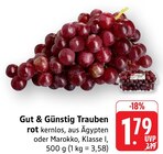 Trauben im Angebot bei EDEKA in Freiburg Trauben Angebote von Gut & Günstig bei EDEKA Freiburg für 1,79 €