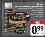 Aktuelles High Protein Pudding Angebot bei E center in Schweinfurt ab 0,99 €