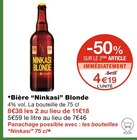 Promo Bière Blonde à 4,19 € dans le catalogue Monoprix ""