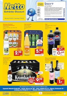Netto Marken-Discount Prospekt "DER ORT, AN DEM DU IMMER AUSGEZEICHNETE PREISE FINDEST." mit  Seiten (Erwitte)