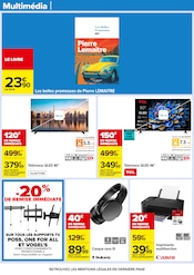 Télévision Angebote im Prospekt "PRODUITS LAITIERS & VÉGÉTAUX" von Carrefour auf Seite 89