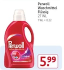 Waschmittel Flüssig Angebote von Perwoll bei Rossmann Nordhausen für 5,99 €