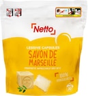 LESSIVE CAPSULE SAVON DE MARSEILLE X30 - NETTO en promo chez Netto Bergerac à 4,58 €
