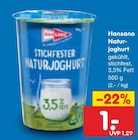 Natur-joghurt im Angebot bei Netto Marken-Discount in Bremen Natur-joghurt Angebote von Hansano bei Netto Marken-Discount Bremen für 1,00 €