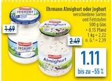diska Bärnau - Almighurt oder Joghurt Angebot im Prospekt Almighurt oder Joghurt bei diska im Bärnau Prospekt für 1,11 €