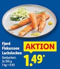 Lachslocken im Angebot bei Lidl in Langenfeld Lachslocken Angebote von Fjord Fiskursson bei Lidl Langenfeld für 1,49 €