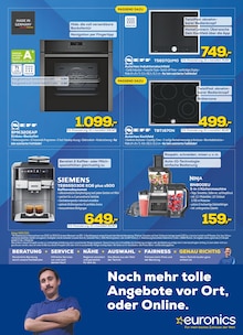 Kaffee im EURONICS Prospekt "GENAU RICHTIG. FRISCH VERLIEBT IN NEUE TECHNIK." mit 14 Seiten (Gütersloh)