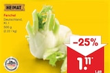 Fenchel von HEIMAT für 1,11 € bei Netto Marken-Discount im Angebot Fenchel von HEIMAT im aktuellen Netto Marken-Discount Prospekt