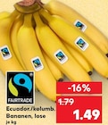 Ecuador/Kolumbien Bananen Angebote von Fairtrade bei Kaufland Pirmasens für 1,49 €